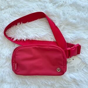 lululemon athletica Vibrant Pink Belt Bag